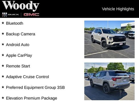 New 2026 GMC Terrain Elevation w/ Elevation Premium Package AWD/4WD image 3