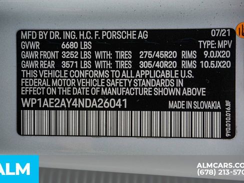 Used 2022 Porsche Cayenne Base image 63