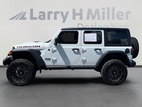 Used 2020 Jeep Wrangler Unlimited Rubicon w/ Steel Bumper Group AWD/4WD image 2