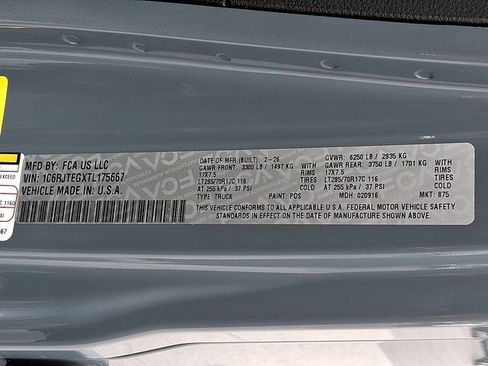 New 2026 Jeep Gladiator Mojave image 15