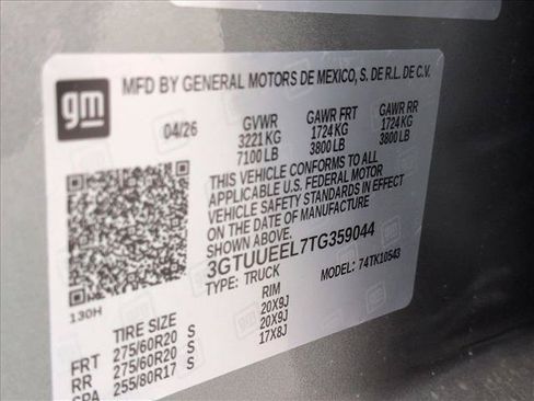 New 2026 GMC Sierra 1500 AT4 w/ Technology Package AWD/4WD image 18