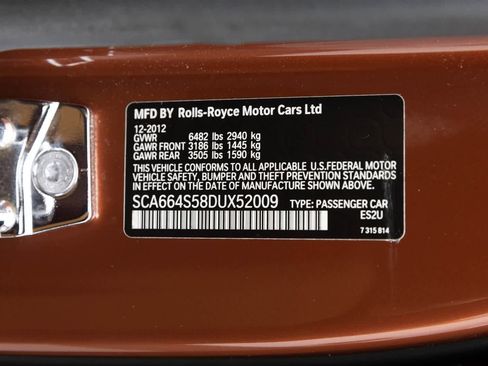 Used 2013 Rolls-Royce Ghost RWD image 17