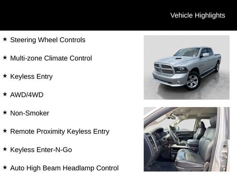 Used 2016 RAM 1500 Sport AWD/4WD image 16
