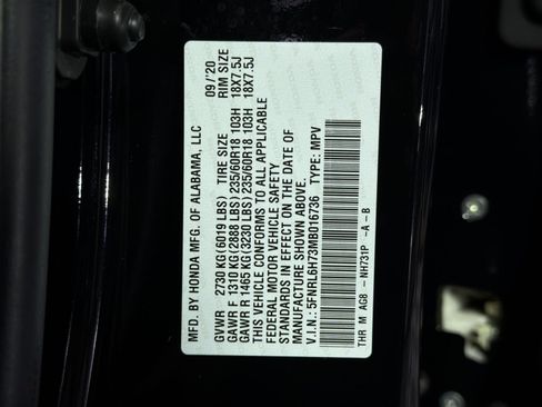Used 2021 Honda Odyssey EX-L image 36