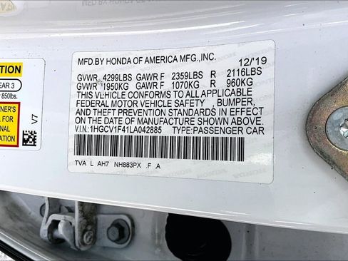 Used 2020 Honda Accord EX image 35