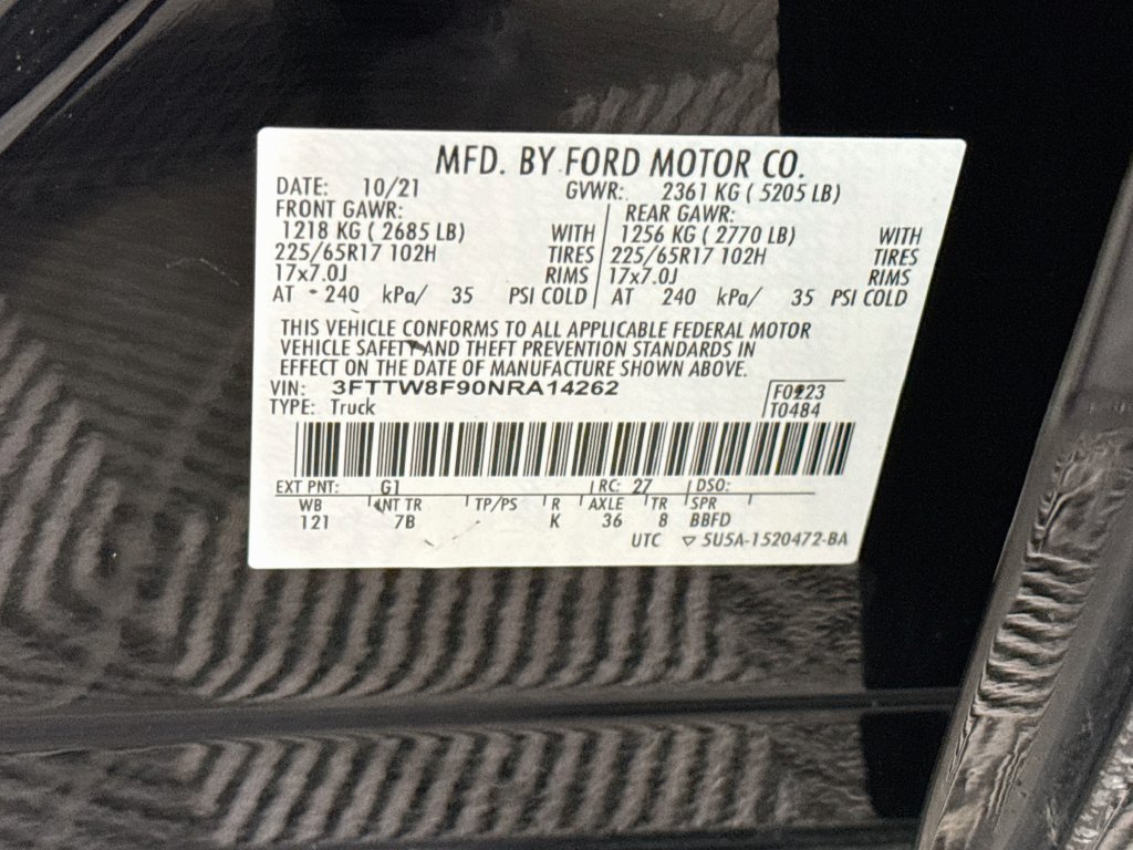 Used 2022 Ford Maverick XLT w/ Equipment Group 300A Standard AWD/4WD image 34