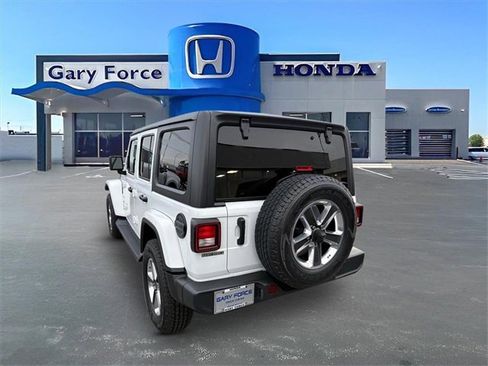 Used 2021 Jeep Wrangler Unlimited Sahara w/ Cold Weather Group image 3