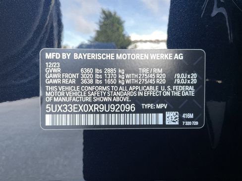 Certified 2024 BMW X6 xDrive40i w/ Premium Package image 38