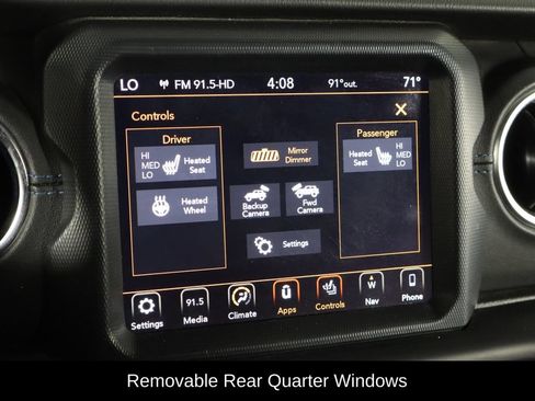 Used 2021 Jeep Wrangler Unlimited Rubicon 4xe w/ Steel Bumper Group AWD/4WD image 34
