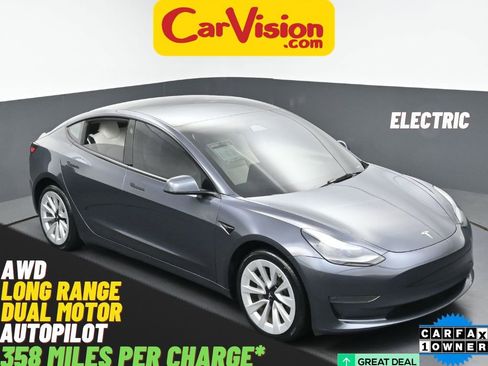 Used 2023 Tesla Model 3 Long Range AWD/4WD image 1