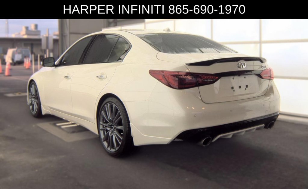 Used 2023 INFINITI Q50 Red Sport 400 RWD image 2