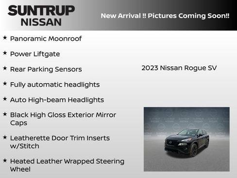 Certified 2023 Nissan Rogue SV w/ SV Premium B Package AWD/4WD image 12