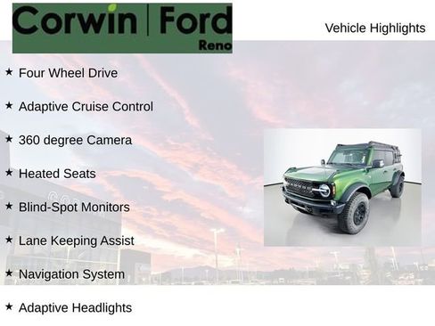 Certified 2024 Ford Bronco Wildtrak AWD/4WD image 7