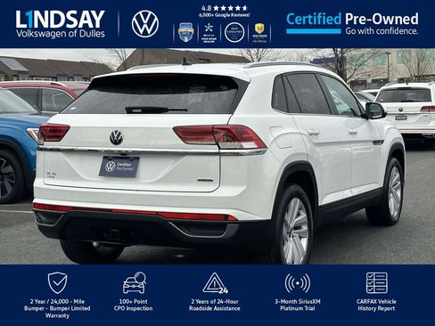 Certified 2022 Volkswagen Atlas Cross Sport SE w/ Panoramic Sunroof Package image 7