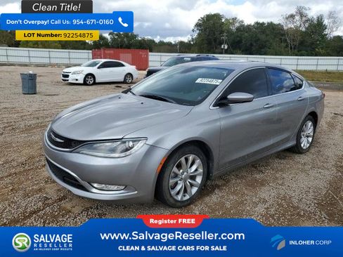 Used 2015 Chrysler 200 C w/ Navigation & Sound Group I image 1