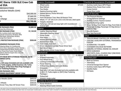 Certified 2019 GMC Sierra 1500 SLE w/ SLE Value Package AWD/4WD image 11