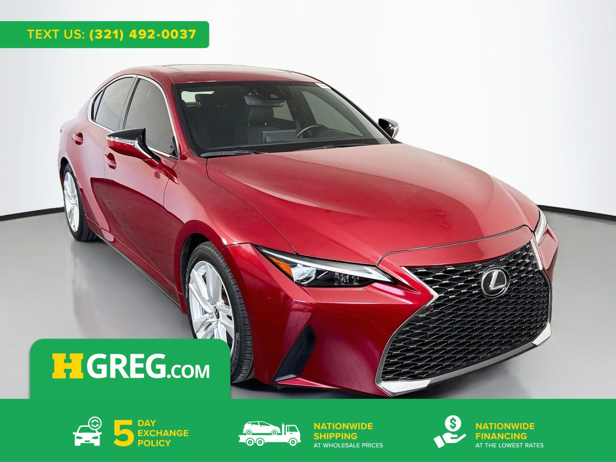 Used 2023 Lexus IS 300 w/ Comfort Package RWD image 1
