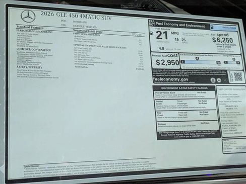 New 2026 Mercedes-Benz GLE 450 4MATIC image 21