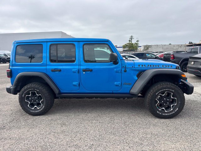 Used 2022 Jeep Wrangler Unlimited Rubicon 4xe w/ Steel Bumper Group AWD/4WD image 4