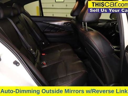 Used 2018 INFINITI Q50 Red Sport 400 w/ Sensory Package (Sport) image 21