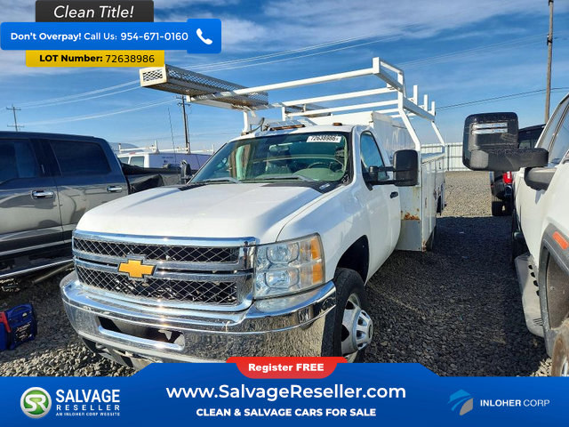 Used 2014 Chevrolet Silverado 3500 W/T RWD image 1