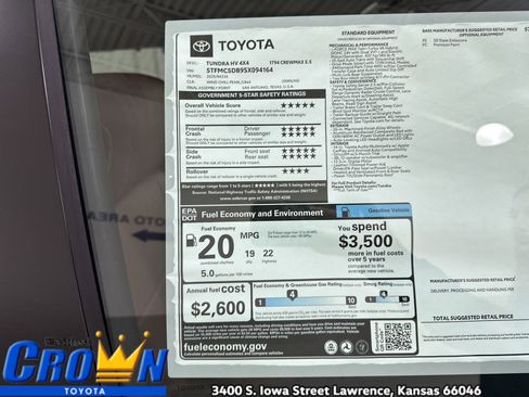 New 2025 Toyota Tundra 1794 Edition image 40