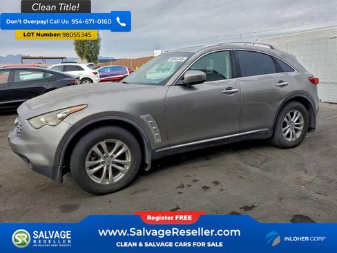 Used 2010 INFINITI FX35 w/ Premium Pkg image 1