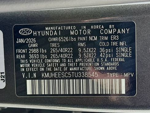 New 2026 Genesis GV80 3.5T Prestige AWD/4WD image 24