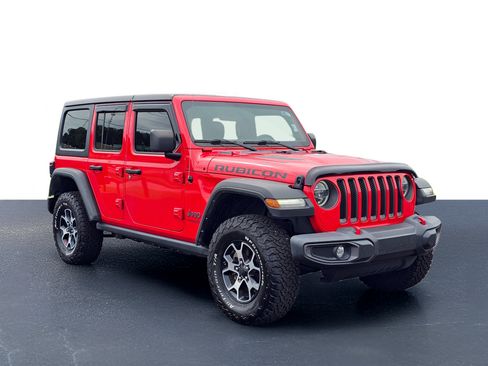 Used 2021 Jeep Wrangler Unlimited Rubicon w/ LED Lighting Group AWD/4WD image 5