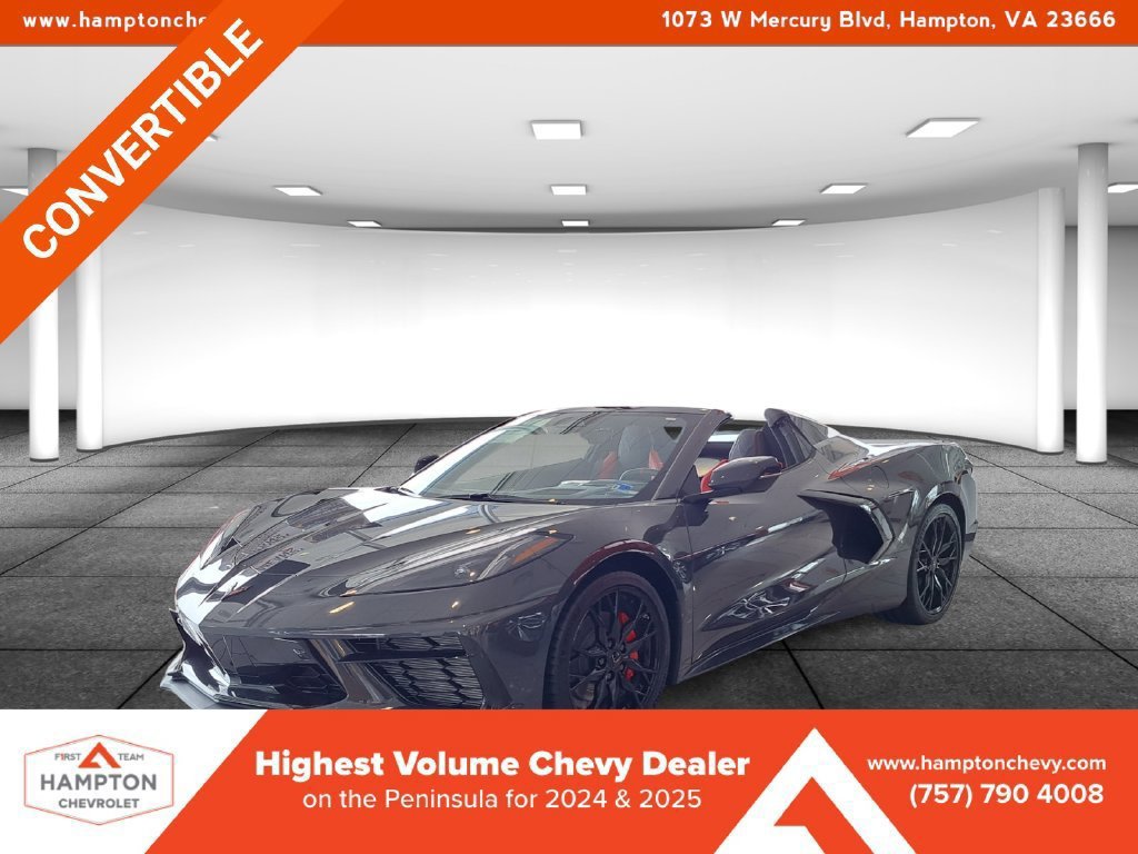 New 2027 Chevrolet Corvette Stingray Convertible w/ Battery Protection Package RWD image 1