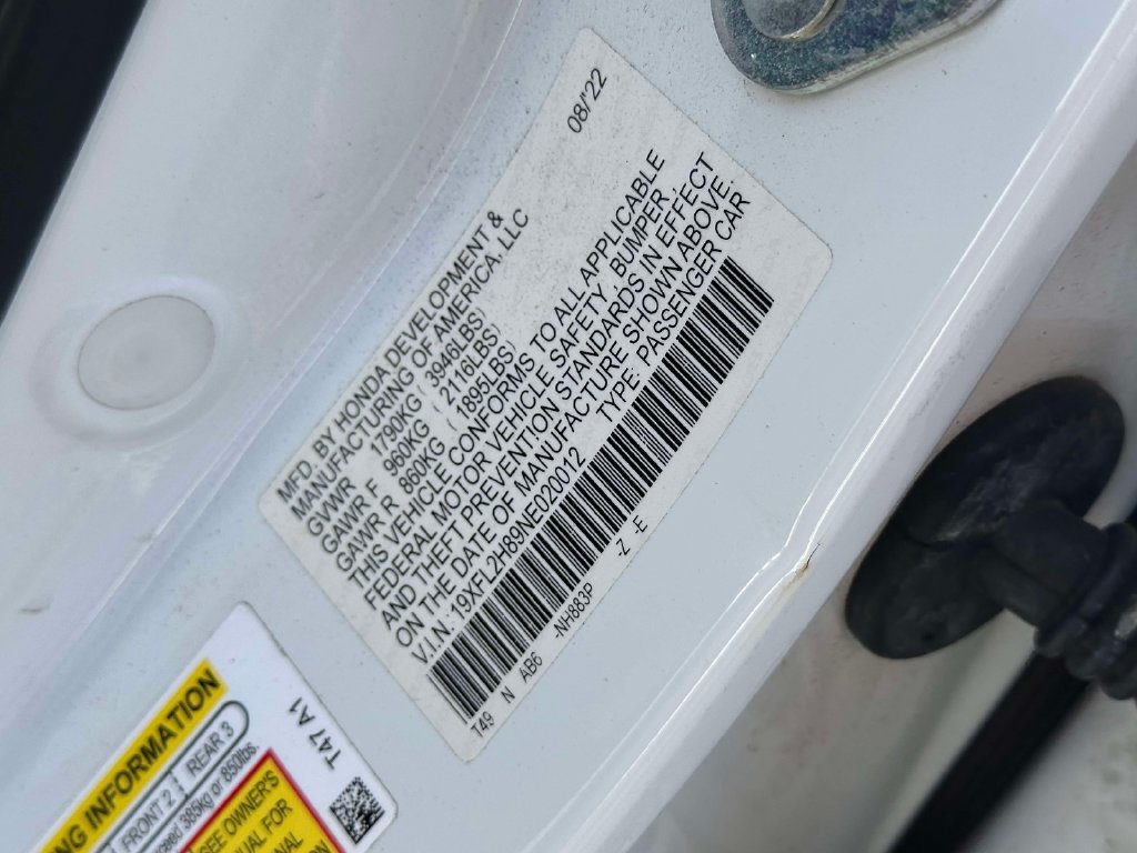 Used 2022 Honda Civic Sport image 31