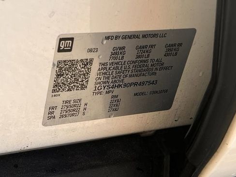 Used 2023 Cadillac Escalade V w/ LPO, Floor Liner Package image 31