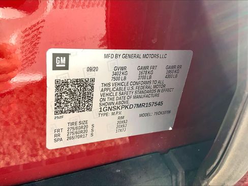 Used 2021 Chevrolet Tahoe Z71 w/ Z71 Signature Package image 30