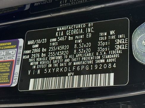 Certified 2023 Kia Sorento SX AWD/4WD image 37