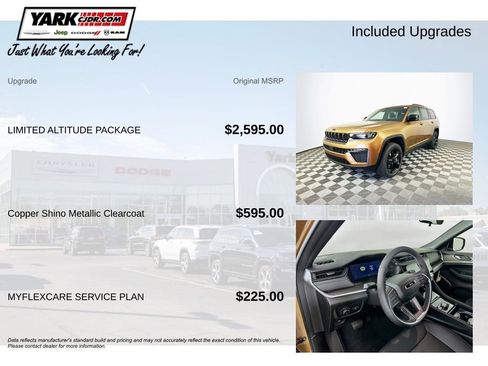 New 2026 Jeep Grand Cherokee L Limited w/ Limited Altitude Package AWD/4WD image 3