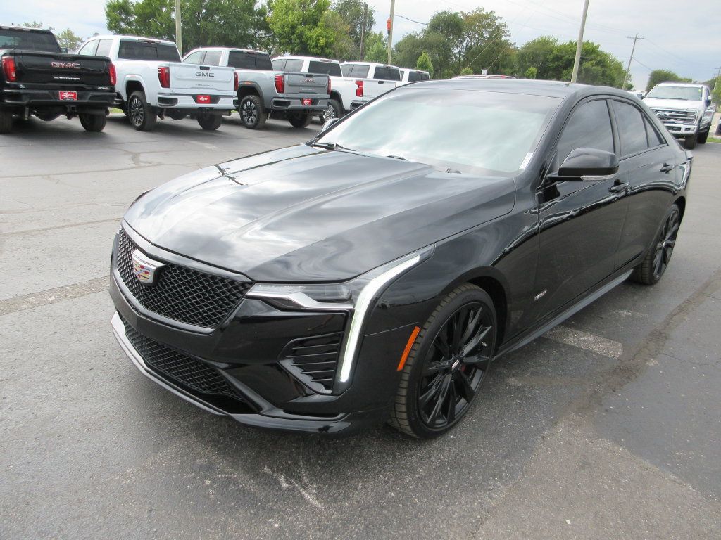 Certified 2021 Cadillac CT4 V w/ Technology Package AWD/4WD image 10