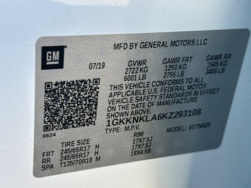 Used 2019 GMC Acadia SLE FWD image 24