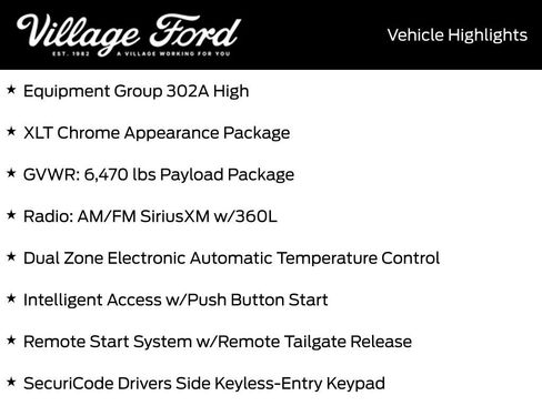 Certified 2022 Ford F150 XLT w/ Equipment Group 302A High AWD/4WD image 7