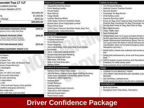 Used 2017 Chevrolet Trax LT w/ Driver Confidence Package FWD image 18