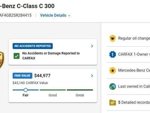 Certified 2025 Mercedes-Benz C 300 Sedan image 3
