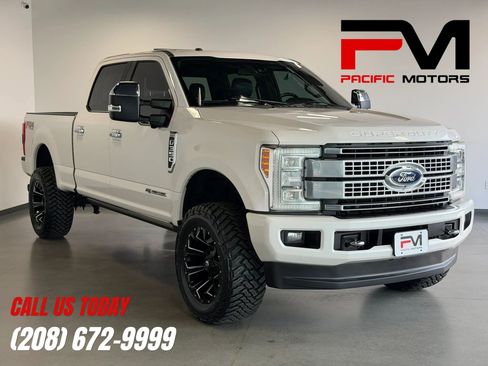 Used 2017 Ford F350 Platinum w/ Platinum Ultimate Package AWD/4WD image 1