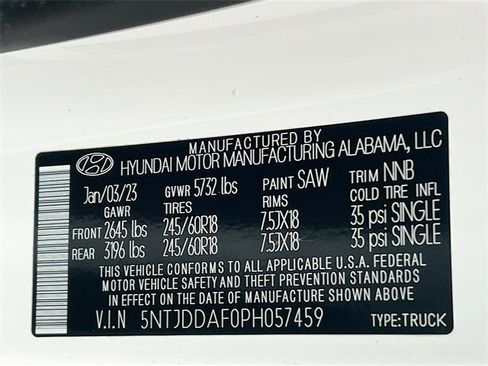 Used 2023 Hyundai Santa Cruz SEL Premium image 31