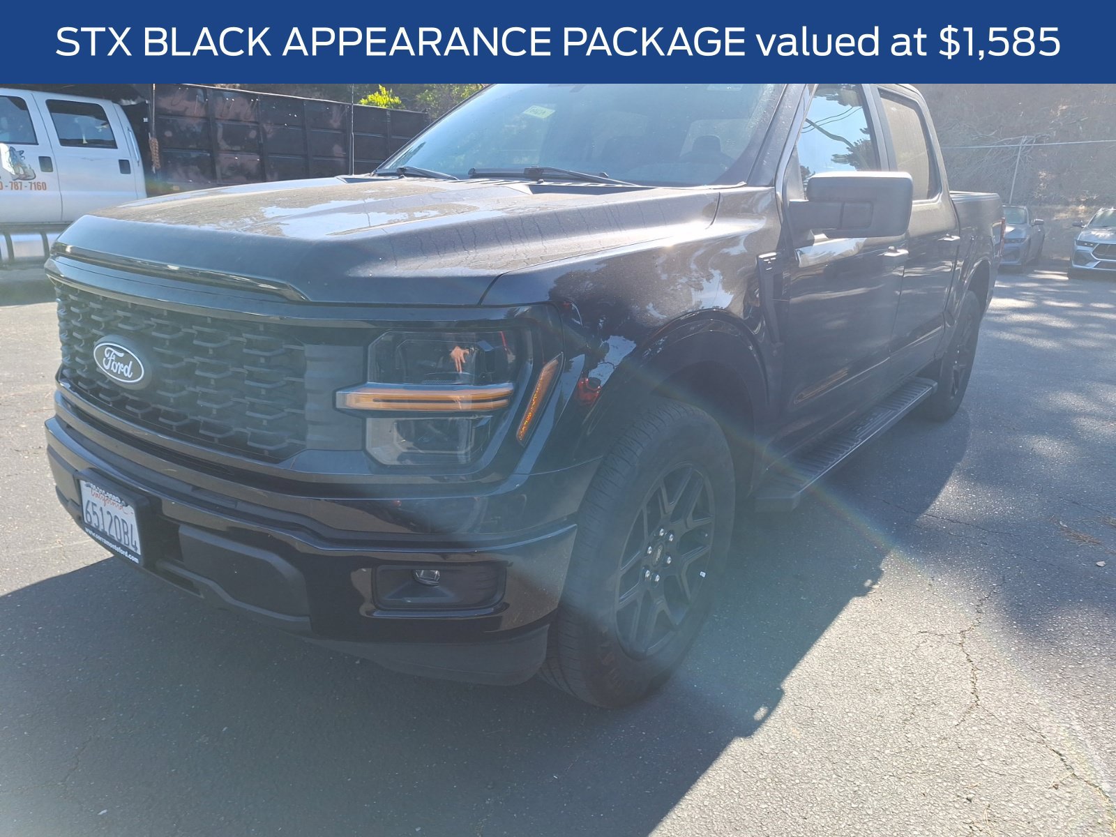 Used 2024 Ford F150 STX w/ STX Black Appearance Package RWD image 4