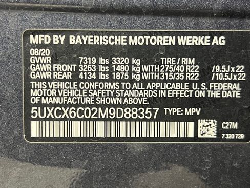 Used 2021 BMW X7 M50i image 19