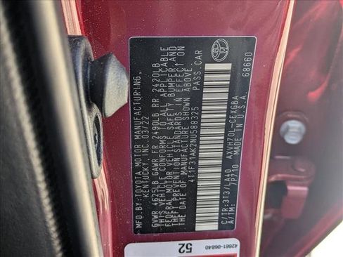 Used 2022 Toyota Camry XLE image 15