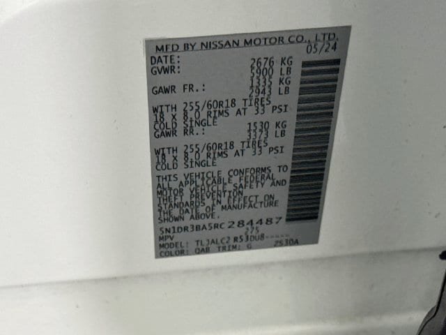 Used 2024 Nissan Pathfinder SV FWD image 32