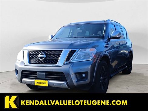 Used 2017 Nissan Armada Platinum w/ Interior Lighting Package image 1