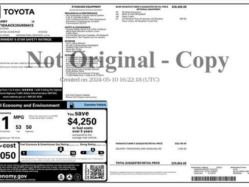 Used 2025 Toyota Camry LE image 4