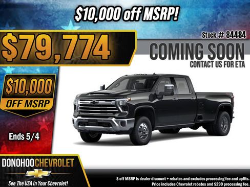 New 2026 Chevrolet Silverado 3500 LTZ AWD/4WD image 1