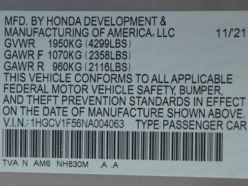 Used 2022 Honda Accord EX-L image 30